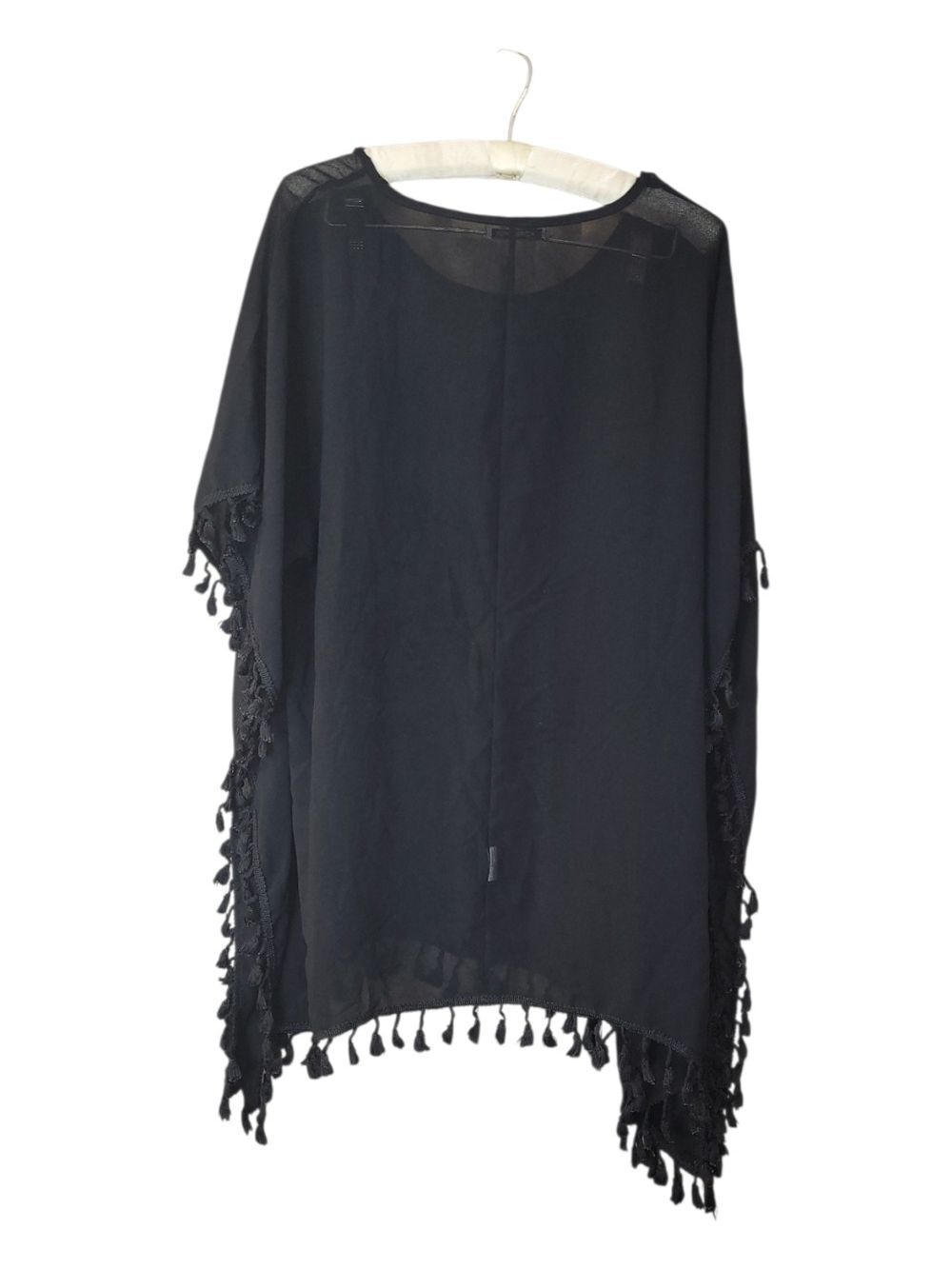 Adreamly Black Swim Swimsuit Coveup OSFM Vacation Beach